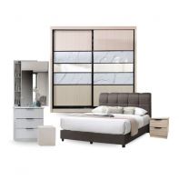 SPP03 8'x8' Semi Custom Bedroom Set PVC Laminated & Full Melamine