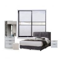 SPP05 8'x8' Semi Custom Bedroom Set PVC Laminated & Full Melamine