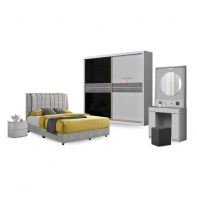 Semi Custom Bedroom Set with 8'x8' Sliding Wardrobe (8605)