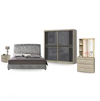 Semi Custom Bedroom Set with 8'x8' Sliding Wardrobe (8606)