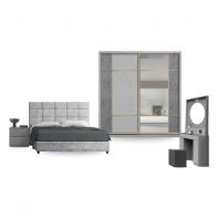 Semi Custom Bedroom Set with 8'x8' Sliding Wardrobe (8607)