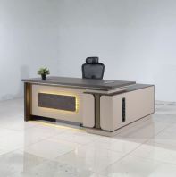 Director Office Table with Side Cabinet Director Office Table with Side Cabinet