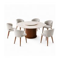 Roselle Round Dining Set
