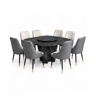 1+8 Seater Corvella Square Dining Set