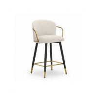 Fabric Bar Chair C/W Metal Leg Fabric Bar Chair C/W Metal Leg