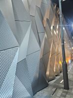Aluminium facade