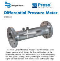 Presco-Differential Pressure Flow Meter (CONE)