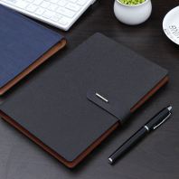 Custom Logo A5 Leather Notebook