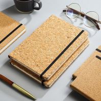 Custom Logo A5 Hardcover Cork Notebook