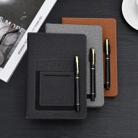 Custom Logo Hardcover Pocket Notebook