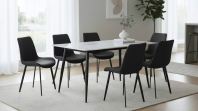Noirva Sintered Stone Dining Set