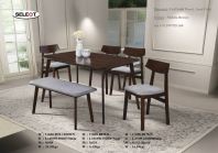 Moriya Wood Dining Set