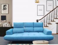 Azure Glide Sofa