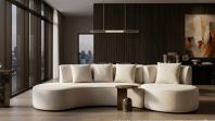 MORDERN SOFA SET WITH TURNER CHAIR