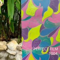 Frosted Colour Pattern Film 1004