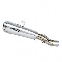 Project79 Stainless Steel Slip On Exhaust System QPLK20 + QPM58(51)SV for Kawasaki ZX6R