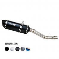 Project79 Stainless Steel Long Version Slip On Exhaust System QPLK22 + QPM04 for Kawasaki ZX6R