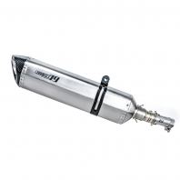 Project79 Stainless Steel Slip On Exhaust System with Titanium Muffler QPLSYM02 + QPM06TT-L for SYM ADXTG400