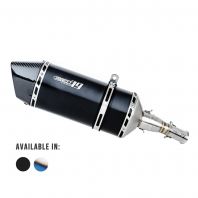 Project79 Stainless Steel Slip On Exhaust System QPLZ01 + QPM50 for Zontes 368G