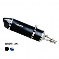 Project79 Stainless Steel Slip On Exhaust System QPLZ01 + QPM50-L for Zontes 368D