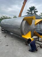 Custom Stainless Steel Tank with Heating & Cooling Jacket System in Malaysia | Industrial Fabrication Services