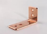 L-Shaped Copper Busbar