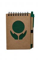 Eco Notepad With Pen/9cm(L) x 13cm(H)/NB30