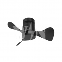 NSB CEILING FAN 22" 3 BLADE REMOTE DC  KELLY22 NSB CEILING FAN 22" 3 BLADE REMOTE DC  KELLY22