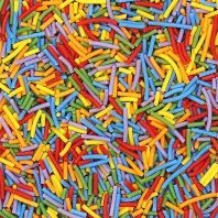 Primary Jimmies - Gluten Free Vegan Sprinkles (Ice-Cream Friendly)