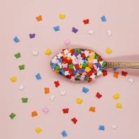 Bulk Little Butterfly Confetti: Elegant Natural Sprinkles for Spring & Wedding Bakery Themes - Vegan & E171-Free