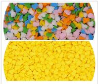 Industrial Chick Confetti: Natural Yellow Baby Chick Sprinkles for Spring & Easter Production - E171-Free Wholesale