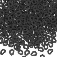 Bulk Coffin Confetti Shapes: Natural Black Sprinkles for Industrial Halloween Wholesale - E171-Free, Vegan & Vegetable Carbon Based Bulk Coffin Confetti Shapes: Natural Black Sprinkles for Industrial Halloween Wholesale - E171-Free, Vegan & Vegetable Carbon Based