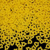 Bulk Bell Confetti Shapes: Natural Yellow Christmas Sprinkles for Industrial Holiday Wholesale - E171-Free & Vegan Bulk Bell Confetti Shapes: Natural Yellow Christmas Sprinkles for Industrial Holiday Wholesale - E171-Free & Vegan