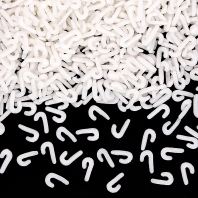 Bulk Candy Cane Confetti: Natural Red & White Striped Sprinkles (Paprika Extract) for Industrial Christmas Wholesale - E171-Free & Vegan Bulk Candy Cane Confetti: Natural Red & White Striped Sprinkles (Paprika Extract) for Industrial Christmas Wholesale - E171-Free & Vegan