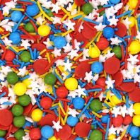 It's Me �� Natural Combination Sprinkles Medley  Bulk Wholesale  E171-Free  Top 14 Allergen-Free  Industrial Bakery Grade  BRC, Kosher, Halal & FDA Certified