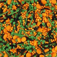 Halloween Quin natural Halloween sprinkles medley bulk wholesale E171-free gluten-free top 14 allergen-free industrial BRC certified