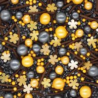 Devil's Temptation �� Natural Halloween Sprinkles Medley  Bulk Wholesale  Gluten-Free  Top 14 Allergen-Free  Industrial Bakery Grade  BRC, Kosher, Halal & FDA Certified