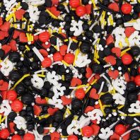 Strong Monster �� Natural Halloween Sprinkles Medley  Bulk Wholesale  E171-Free  Top 14 Allergen-Free  Industrial Bakery Grade  BRC, Kosher, Halal & FDA Certified