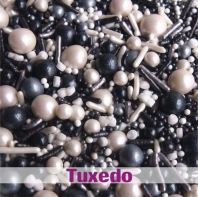 Tuxedo �� Natural Everyday/Halloween Sprinkles Medley  Bulk Wholesale  Top 14 Allergen-Free  Industrial Bakery Grade  BRC, Kosher, Halal & FDA Certified