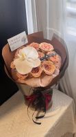 Fresh Cappuccino Bouquet  |  Valentines Bouquet