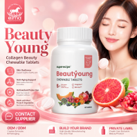 Export-Ready Collagen Beauty Tablet Manufacturer for Skin Radiance Supplement Brands
