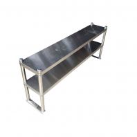Stainless Steel Overhead Shelf | Round Tube (1500 X 300 X 600) Stainless Steel Overhead Shelf | Round Tube (1500 X 300 X 600)