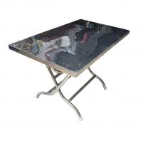 Stainless Steel Square Dining Table (1200 X 700 X 800) Stainless Steel Square Dining Table (1200 X 700 X 800)