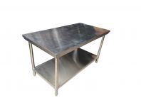 2 Tier Stainless Steel Work Table (1500 X 800 X 850) 2 Tier Stainless Steel Work Table (1500 X 800 X 850)