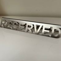 Laser Cutting Stainless Steel RESERVED