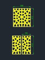 Laser Cutting Mild Steel Autogate Panel