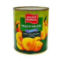 Golden Tropical Peach Halves 12x820g