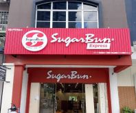 BRAND-BOOSTING 3D LED FRONT-LIT LETTERING SIGNAGE + ALUMINIUM STRIP CEILING BASE EXPERT IN ALAM DAMAI, ONE SOUTH & DAMAI PERDANA