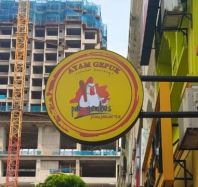 Circular Dual View Lightbox Signage Builder in Terengganu, Pahang & Kelantan
