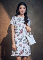 Beatrice Floral Printed Cheongsam